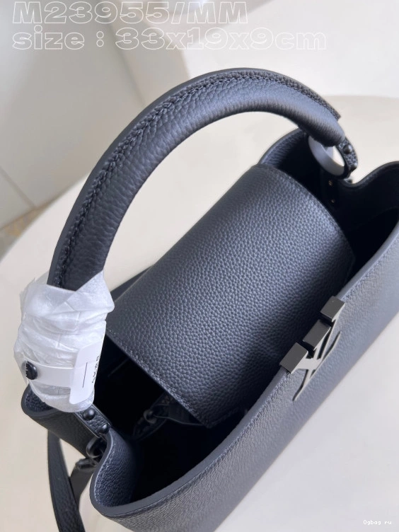 MM-33*19*9CM LOUIS CAPUCINES VUITTON 0825